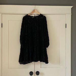 Zara Black Swing Dress